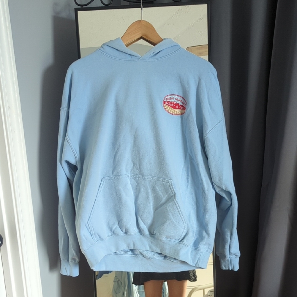 Light Blue Hoodie L